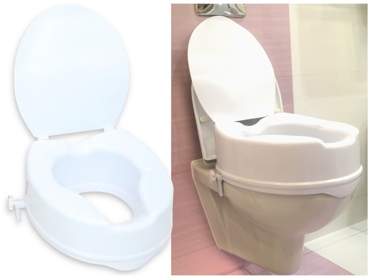 NASADKA NA Sedes WC MUSZLĘ TOALETOWA Nakładka podwyższająca toaletę