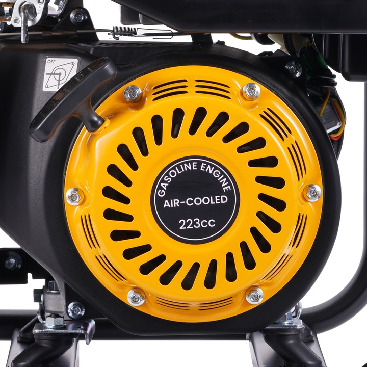 3.5KW Agregat Prądotwórczy Generator Inwertorowy 26kg 2x USB Gniazda