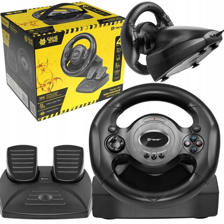 Kierownica TRACER Rayder 4 in 1 PC/PS3/PS4/Xone TRAJOY46765
