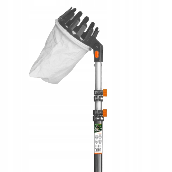 Zbierak do owoców teleskopowy trzonek koszt z tkaniny 3,75m