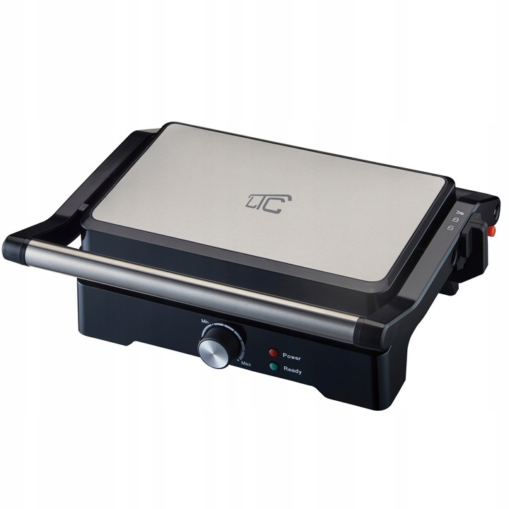 OPIEKACZ TOSTER GRILL DO KANAPEK PANINI ELEKTRYCZNY ROZKŁADANY 180°