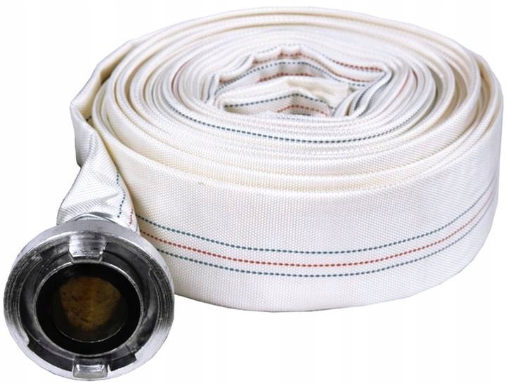 WĄŻ STRAŻACKI PARCIANY DO WODY SZAMBA 2 CALE 30M Z SZYBKOZŁĄCZAMI DO