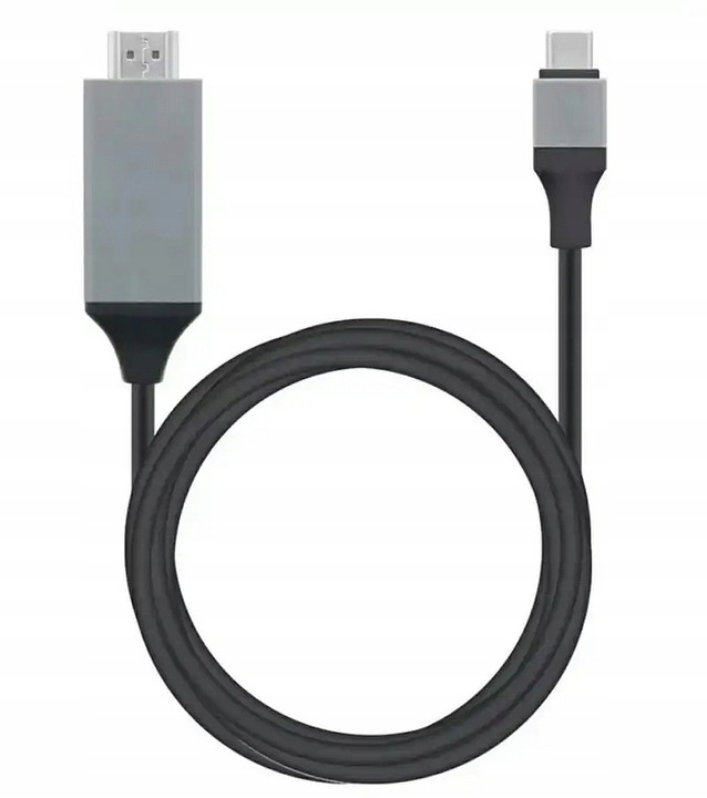 KABEL ADAPTER USB-C 3.1 HDMI 4K MHL TV do Telefonów Samsung DEX Macbook 2m