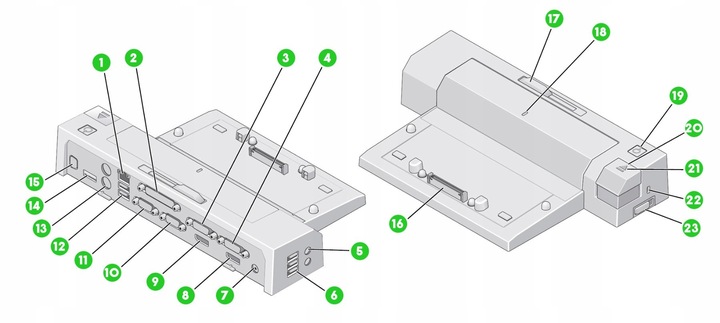 STACJA DOKUJĄCA DELL E-PORT PR02X 35RXK DISPAYPORT RJ45 USB 3.0 | NOWA BOX