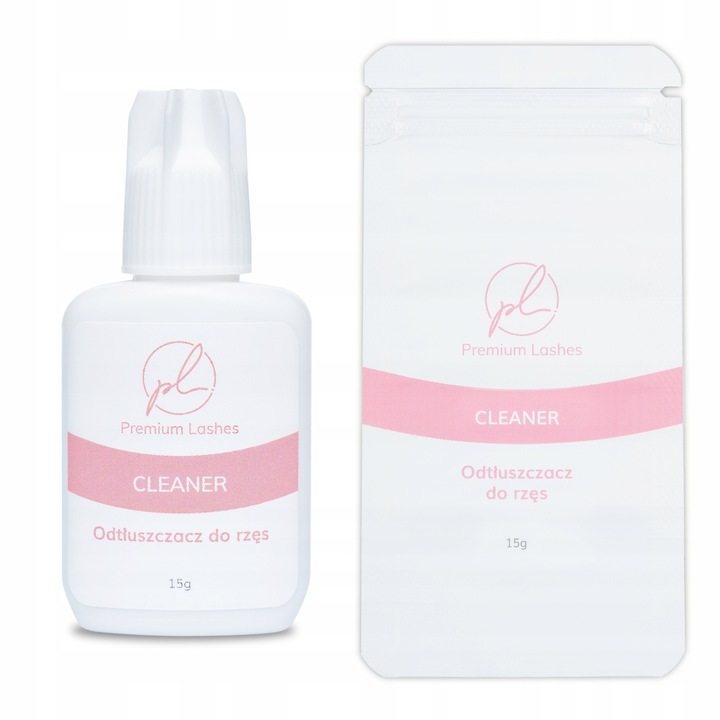 Cleaner do rzęs - Odtłuszczacz do rzęs Premium Lashes 15g + woreczek