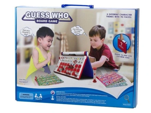 Gra Pamięciowa Zgadnij Kto To 8 Plansz Walizka