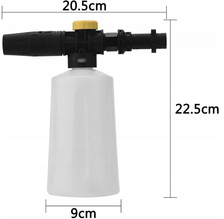 Profesjonalna Ręczna Pianownica 700 ml Myjki KARCHER K2 K3 K4 K5 K6 K7