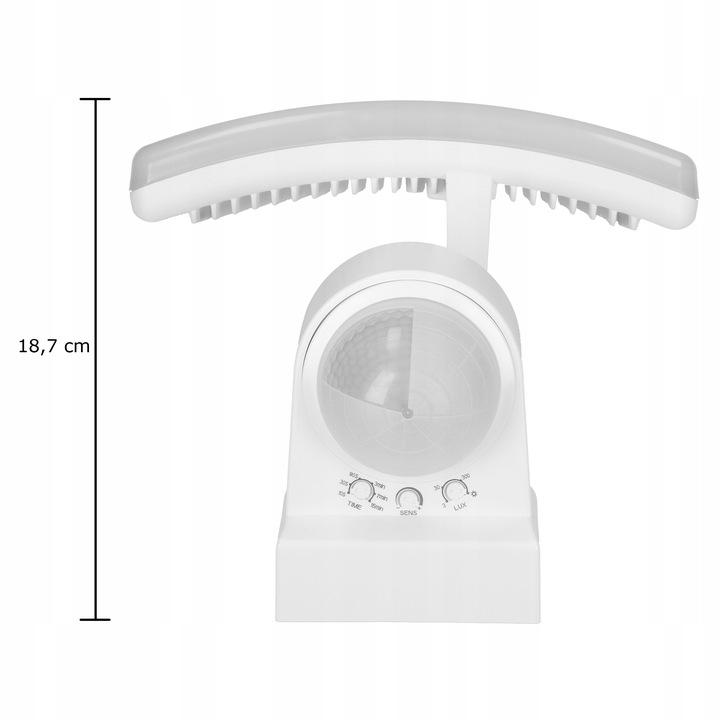 Lampa Zewnętrzna LED 30W Czujnik Ruchu i Zmierzchu Regulacja Halogen