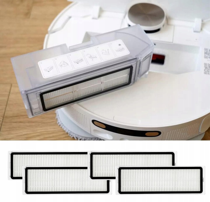 SZCZOTKI WAŁEK FILTRY PADY MOPY do XIAOMI MI ROBOROCK S50 S5 S6 MAX