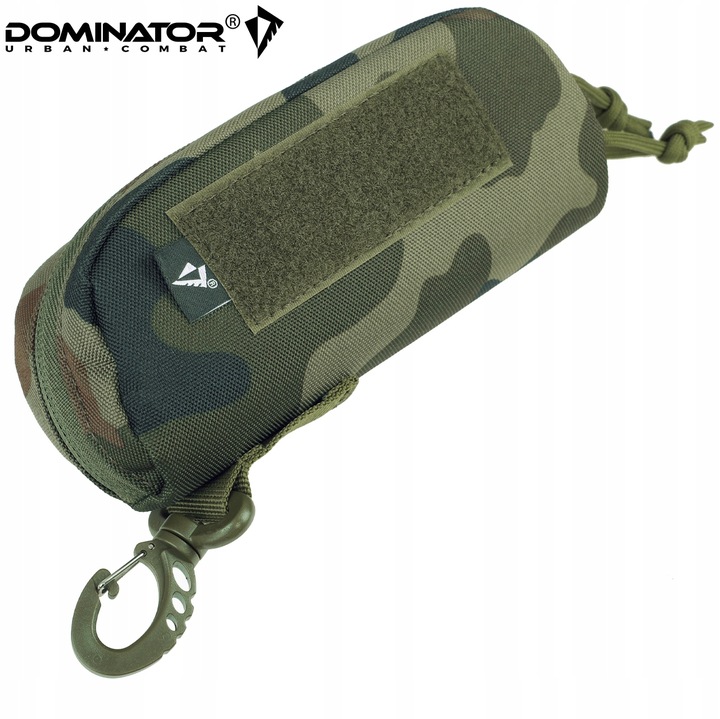ETUI NA OKULARY TWARDE KIESZEŃ MOLLE DOMINATOR Z KARABIŃCZYKIEM MORO