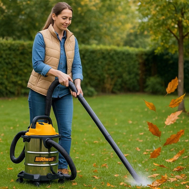 Odkurzacz przemysłowy bezworkowy 2.0 RVS-01 sucho mokro do popiołu
