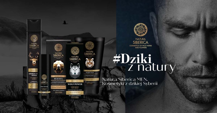 SIBERICA MEN Tonizujący krem do twarzy 50 ml dla mężczyzn