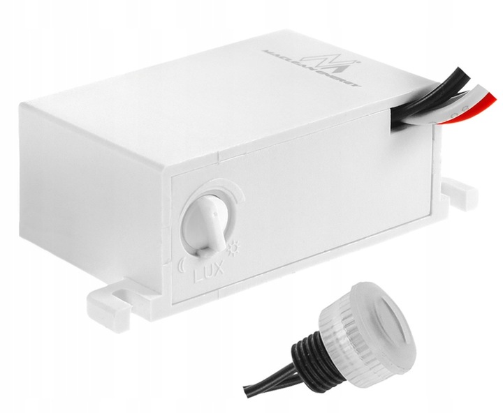 CZUJNIK ZMIERZCHU Z ZEWNĘTRZNĄ SONDĄ REGULOWANY 12-24V DC IP54