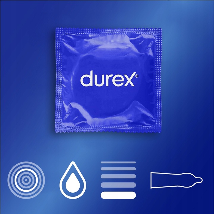 Prezerwatywy potęgujące orgazm DUREX SURPRISE ME 4 rodzaje wypustki 40 szt.