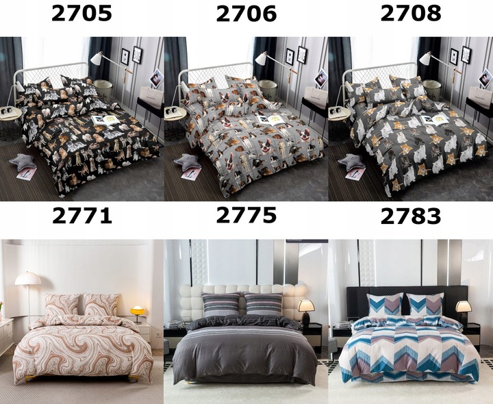 Pościel 160x200 + 2 Poszewki Komplet 3- Częściowy Kwiaty 3D Wiele Wzorów