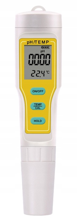 Miernik pH metr tester bufory wody ATC temperatura akwarium kompensacja