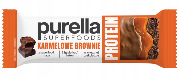 Batony proteinowe i energetyczne mix smaków BERAW PURELLA 10x