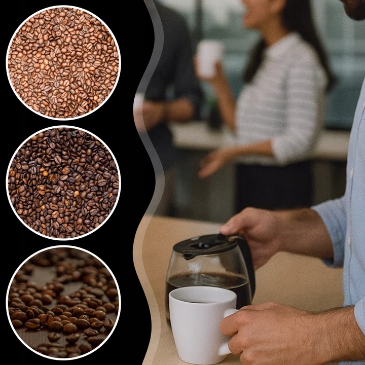 EKSPRES DO KAWY HERBATY KUCHENNY PRZELEWOWY 600ML BLOKADA KAPANIA 600W