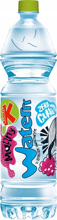 Kubuś Water Napój o smaku maliny 1,5 l x 6 sztuk