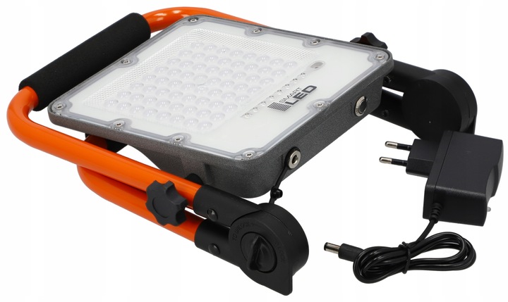 Halogen LED Roboczy Budowlany 50W = 400W Naświetlacz Przenośny