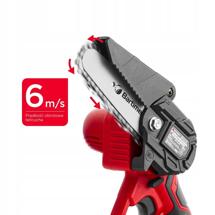 Pilarka Akumulatorowa Piła Łańcuchowa 20V 800W 2 akumulatory 2,0Ah