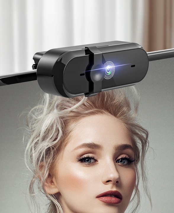 Kamera Internetowa z Mikrofonem do Komputera USB 3.0 Zaślepka Full HD 1080p