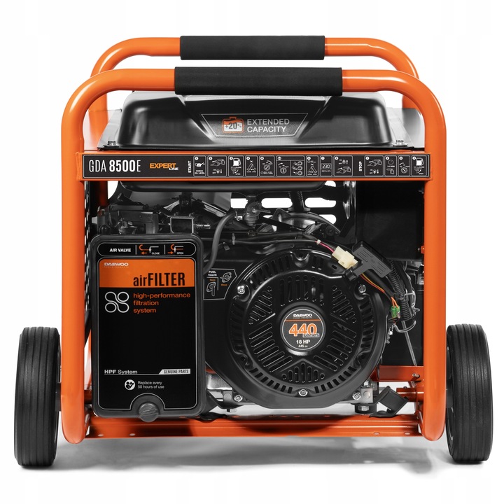 Agregat prądotwórczy Generator DAEWOO GDA 8500E 7.5kW 18KM 230V