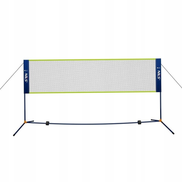 NILS Zestaw Siatka + Stelaż Do Gry Rekreacyjnej W Badmintona 305 cm