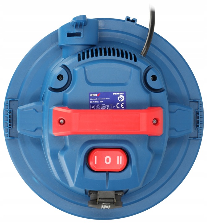 Odkurzacz DEDRA Bezworkowy Sucho Mokro 1400W 30L stal Gniazdo el.
