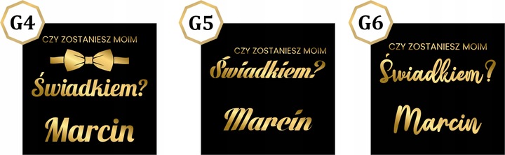 PUDEŁKO PREZENTOWE DLA ŚWIADKA CZY ZOSTANIESZ MOIM ŚWIADKIEM WYPEŁNIACZ