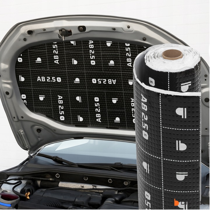 MATA WYGŁUSZAJĄCA BUTYLOWA BITUMICZNA BUTYL 2,5mm