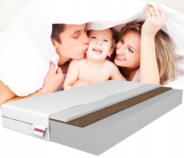 Materac 160x200 piankowy twardy H4/H5 Faro 19cm antyalergiczny dwustronny