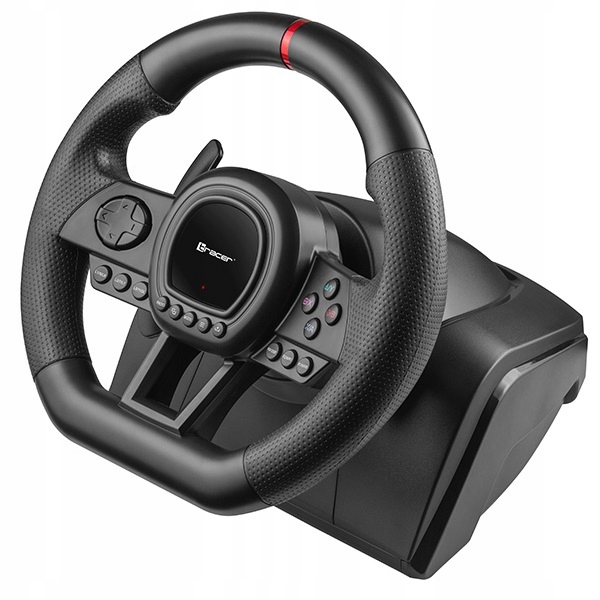 Kierownica 6w1 PC PS4 PS3 XBOX ONE 360 SWITCH PEDAŁY BIEGI TRACER SimRacer
