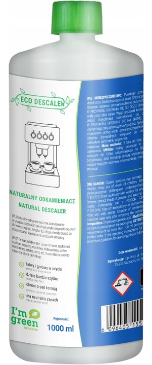 3 FILTR wody do ekspresu DELONGHI DINAMICA Odkamieniacz do DELONGHI 1000 ml