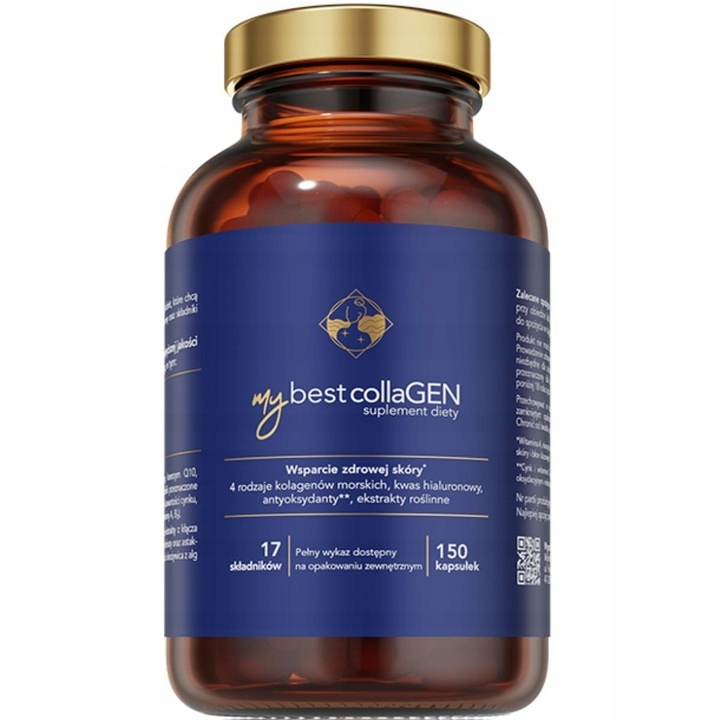 MyBestPharm MyBestCollaGEN Kolagen typu I 150 kapsułek