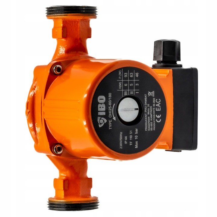 POMPA OBIEGOWA C.O. CYRKULACYJNA IBO 25-60/180 ŻEWLINA WYSOKA JAKOŚĆ