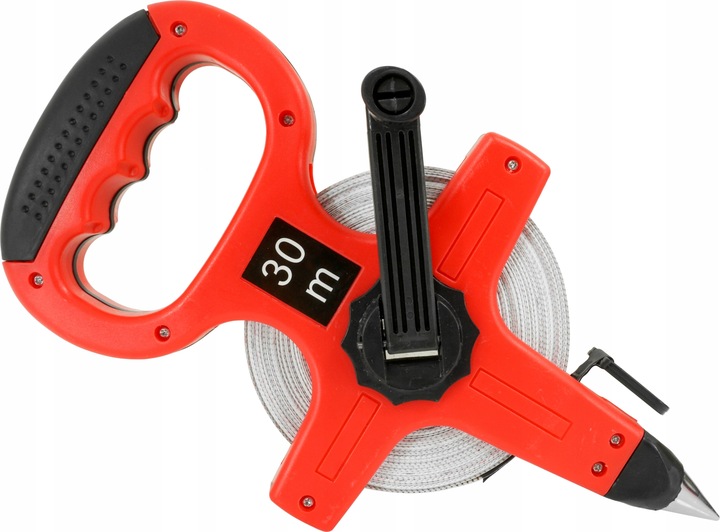 MIARA TAŚMA MIERNICZA METRÓWKA TAŚMOWA ZWIJANA MIARKA Z UCHWYTEM