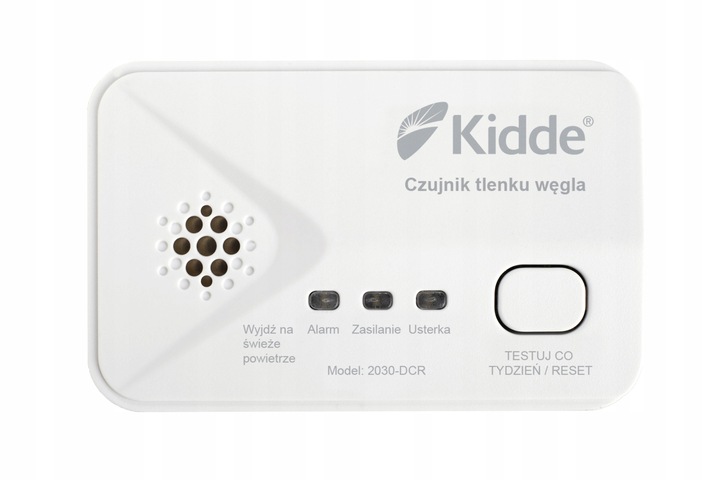czujnik czadu ,detektor tlenku węgla KIDDE 2030-DCR dostawa gratis