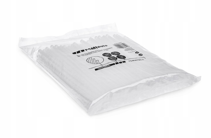 KLEJ NA GORĄCO TRANSPARENTNY DO PISTOLETU WKŁADY KLEJOWE 7MM 125SZT