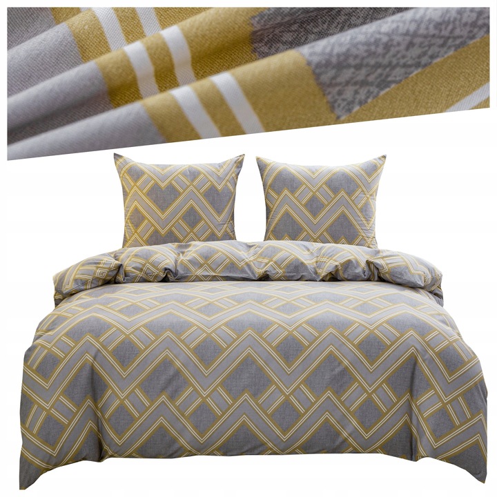 Pościel 160x200 + 2 poszewki KOMPLET POŚCIELI bawełnianej satyny WYBÓR