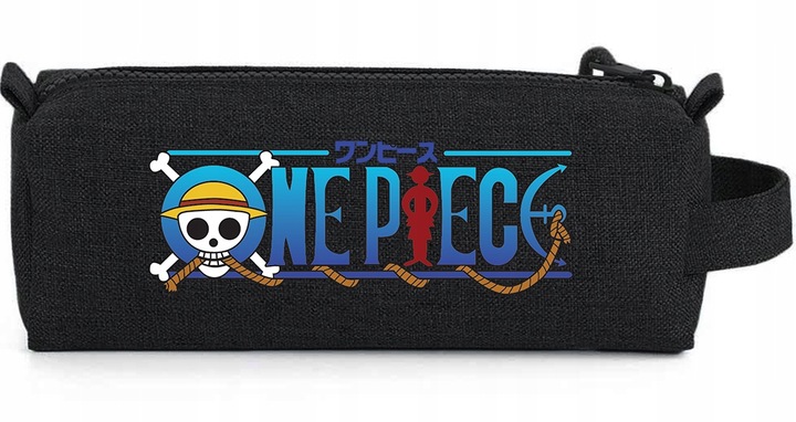 ZESTAW PLECAK SZKOLNY PIÓRNIK Młodzieżowy niebieski dla FANA ONE PICE ANIME