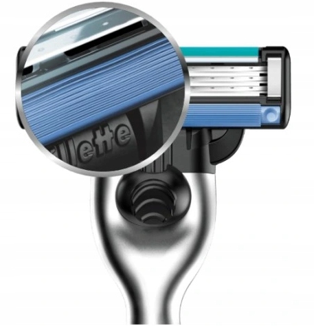 8x ORYGINAŁ WKŁADY OSTRZA DO MASZYNKI GILLETTE MACH3 MACH 3 NOŻYKI GOLENIA