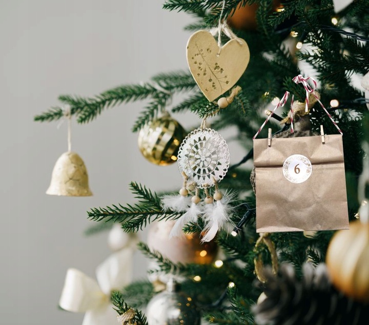 Kalendarz adwentowy DIY świąteczny eko ekologiczny zrób to sam Zestaw XXL