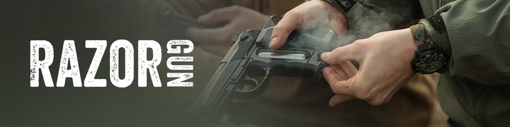 Spinner wiatrówkowy RazorGun 6 celów duży