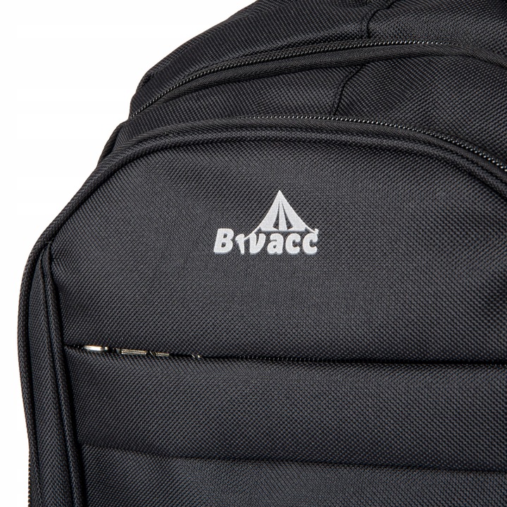 Plecak TORNISTER szkolny młodzieżowy DUŻY czarny 24L Klasy 1-8 Odblaski