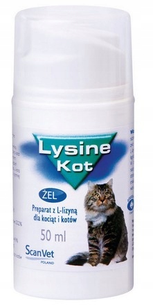 ScanVet Lysine Kot Żel 50 ml