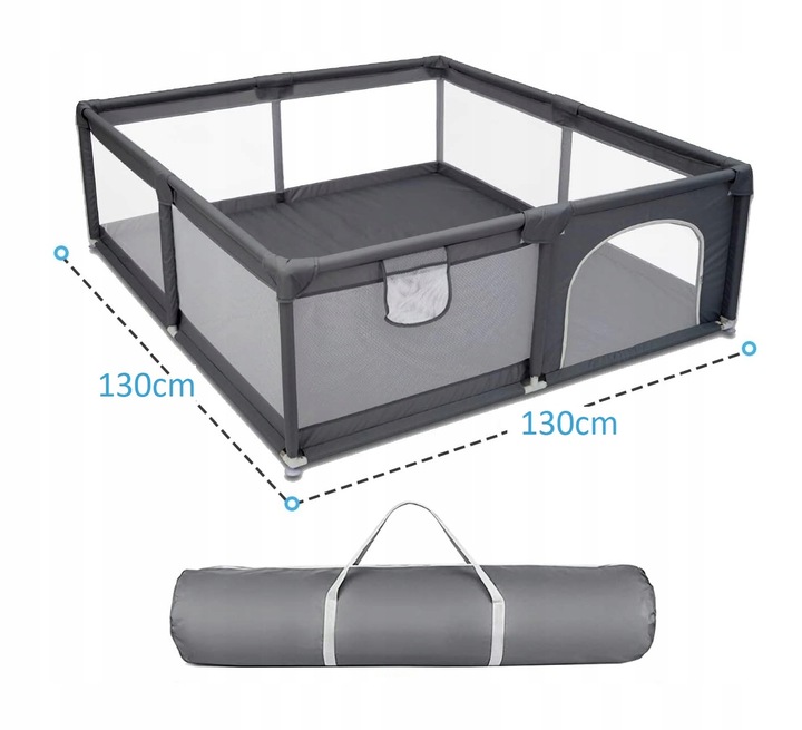 Kojec dla dzieci suchy basen TORBA pokrowiec | 130x130 (I111)
