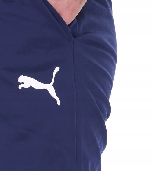 Puma spodnie dresowe męskie Liga training pant Core niebieski rozmiar