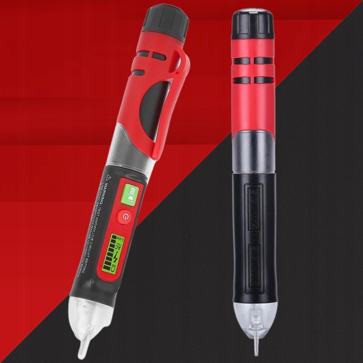 PRÓBNIK NAPIĘCIA TESTER GNIAZDEK ELEKTRYCZNYCH AC BEZDOTYKOWAY