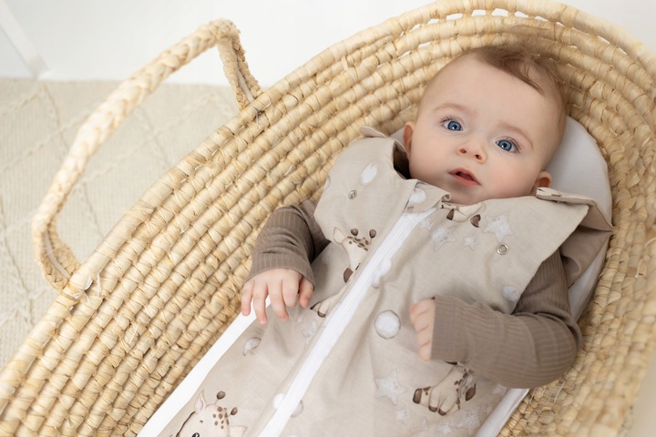 ŚPIWOREK DO SPANIA NIEMOWLĘCY DZIECIĘCY BAWEŁNA 100% CAŁOROCZNY